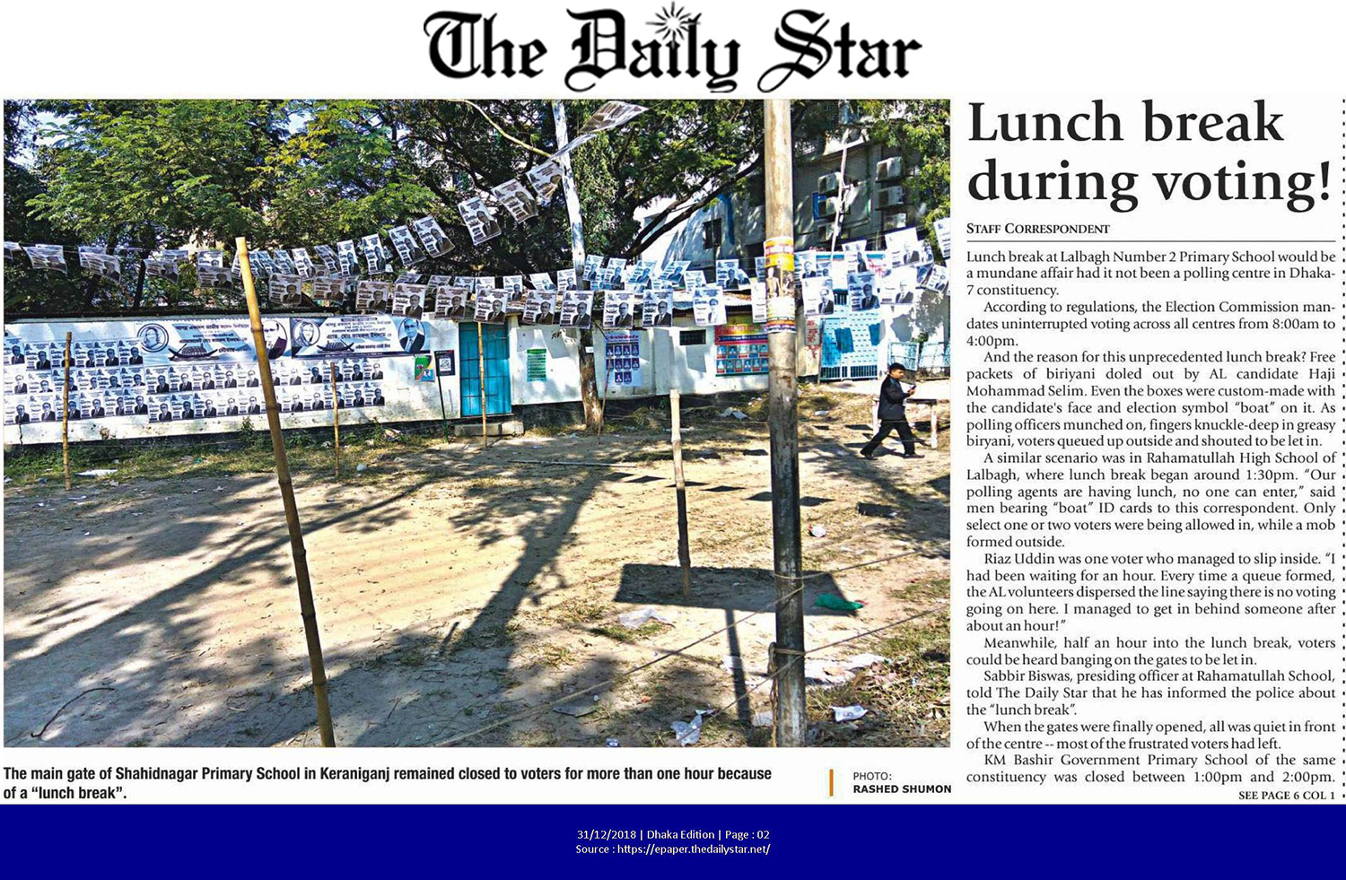 2014 Election Evidence